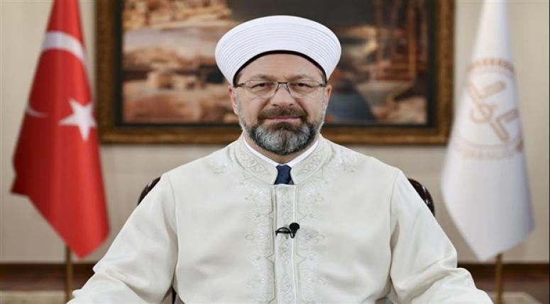 Diyanet İşleri Başkanı Erbaş’tan Berat Kandili Mesajı