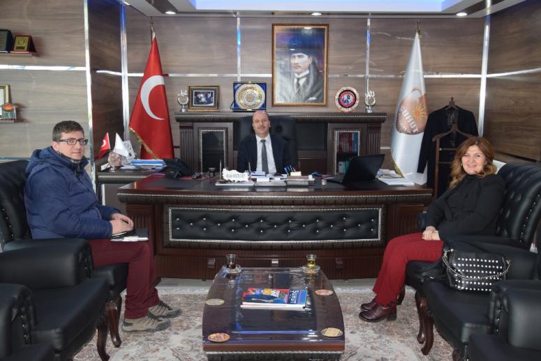 Gün FM Yetkililerinden Başkan Bozkurt’a Ziyaret