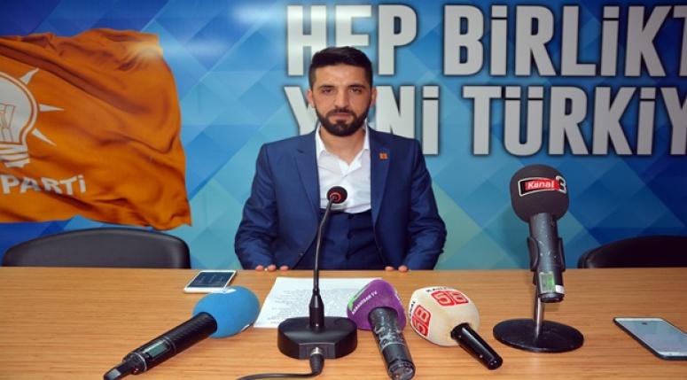 AK Parti Milletvekili aday adayı Mehmet Altıntaş basın açıklaması yaptı