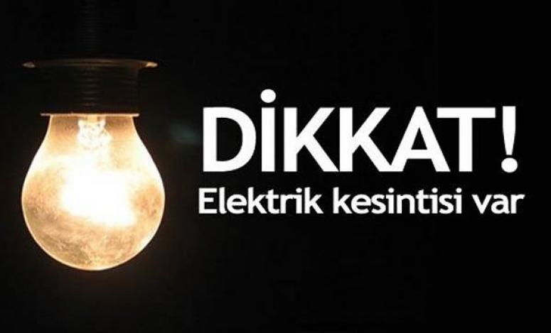 ELEKTRİK KESİNTİSİ