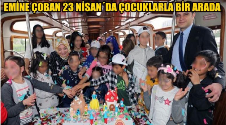 EMİNE ÇOBAN 23 NİSAN BAYRAM NEDENİ İLE ÇOCUKLARLA