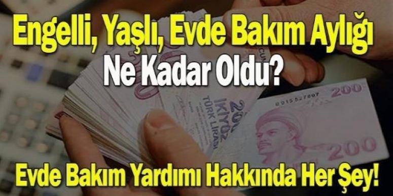 Engelli, Yaşlı Evde Bakım Aylığı Yardımı Ne Kadar Oldu?