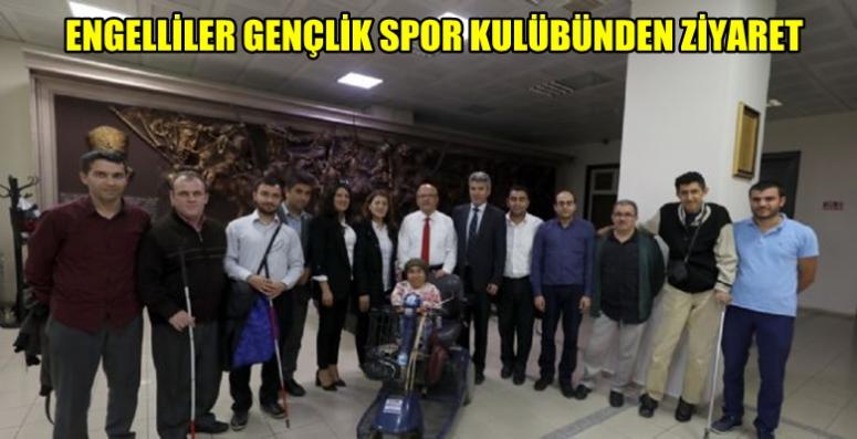 AFYON ENGELLİLER GENÇLİK SPOR KULÜBÜNDEN ZİYARET
