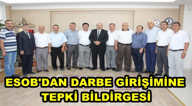 DEMOKRASİYİ SAHİPLENME NOKTASINDA ESNAFIMIZ TEK VÜCUT OLMUŞTUR