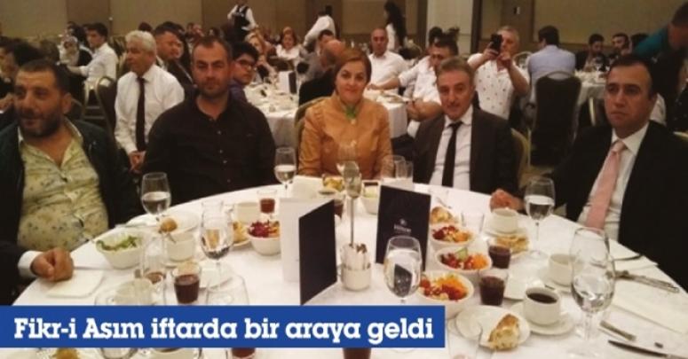 Fikr-i Asım iftar proğramın da bir araya geldi