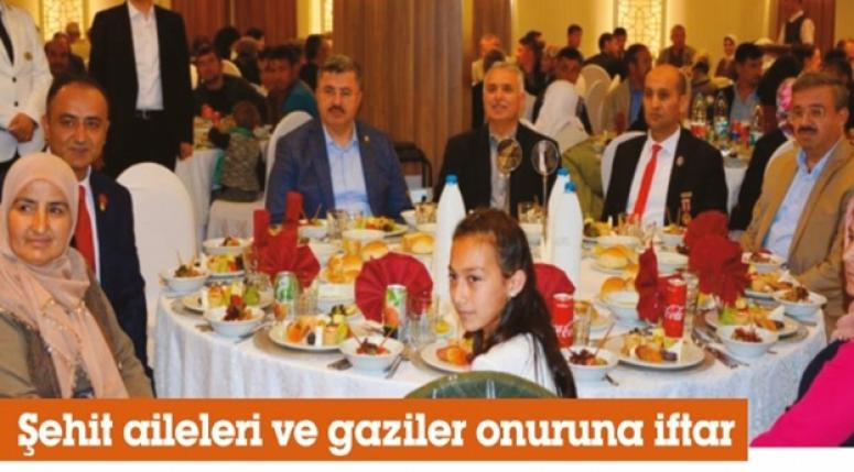 Afyon'da Şehit aileleri ve gaziler onuruna iftar