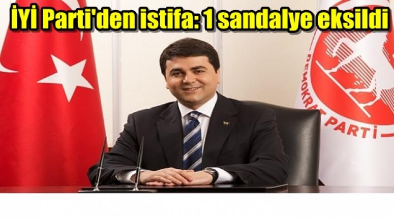 İYİ Parti'den istifa: 1 sandalye eksildi