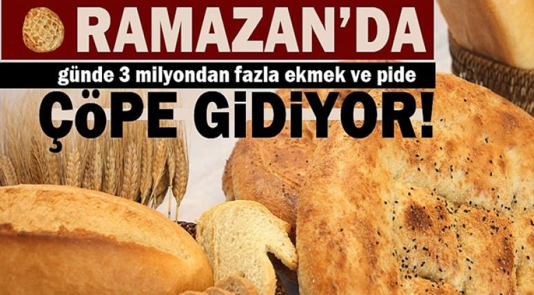 3 Milyon Ekmek Çöpe Gidiyor !!!