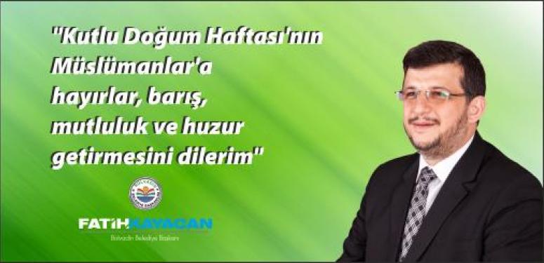 Bolvadin Belediye Başkanı'nından Kutlu Doğum Haftası Mesajı