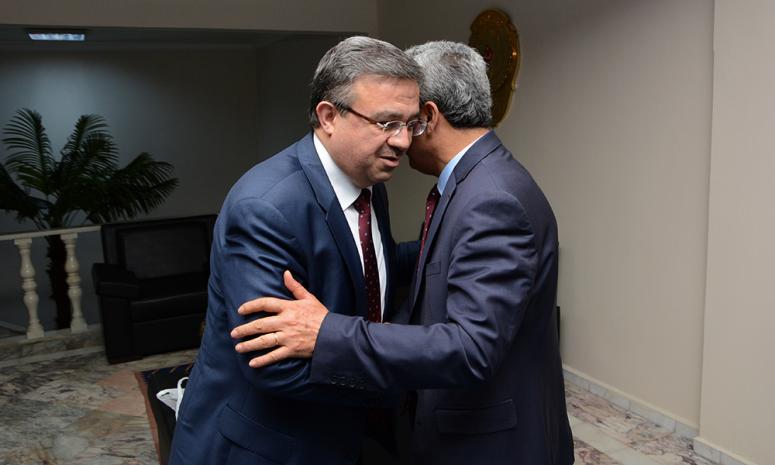 YURDUNUSEVEN’DEN EMNİYET MÜDÜRÜ ÖZEL’E ZİYARET