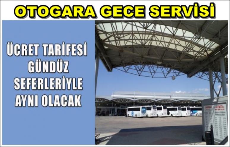 AFYON OTOGARA GECE SERVİSİ