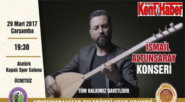 İSMAİL ALTUNSARAY HAYRANLARIYLA BULUŞACAK