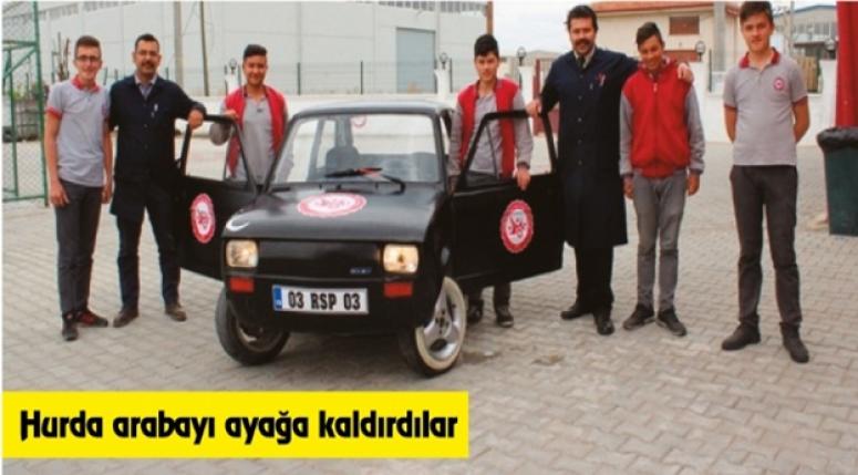 Hurda araba bakın ne hale geldi
