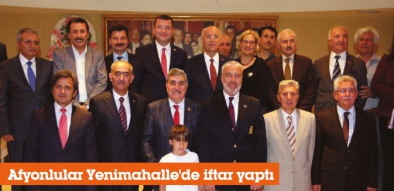 Karahisarlılar Yenimahallede iftar yaptı