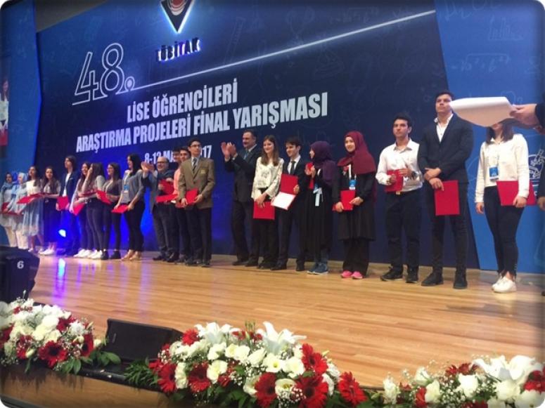 TÜBİTAK 1’incileri Afyonkarahisar'dan