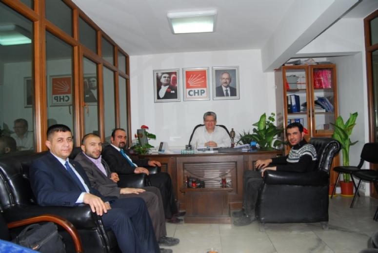 CHP İL BAŞKANI DEMİRKIRKAN’A HAYIRLI OLSUN ZİYARETİ
