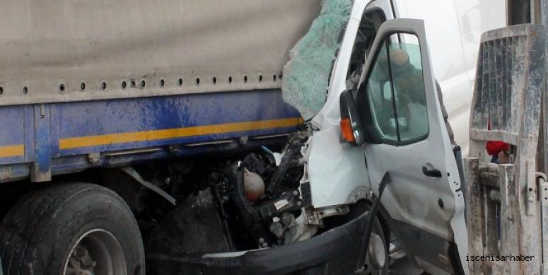 İscehisar'da Trafik Kazası 1 Ölü