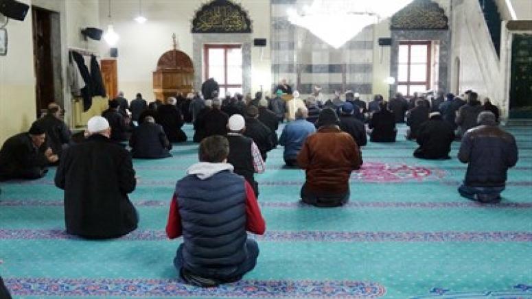 İYİ PARTİ TEŞKİLATI, AFRİN MEHMETÇİKLERİ İÇİN İMARET CAMİİNDE MEVLİD'İ ŞERİF VE DUA PROGRAMI DÜZENLEDİ