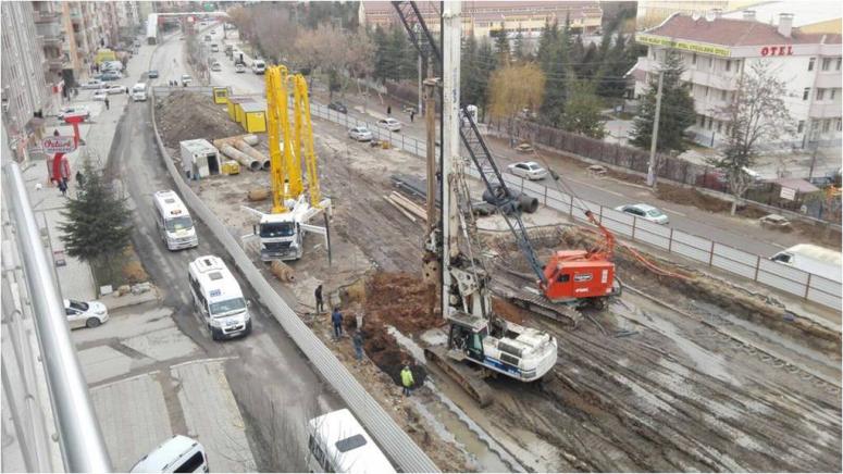 AFYON JANDARMA KAVŞAĞINDA ALT GEÇİT ÇALIŞMALARI