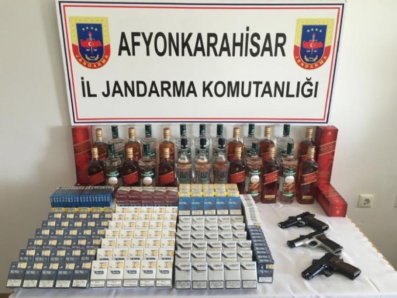 Afyon İl Jandarma Komutanlığından Kaçak Operasyonu !!!