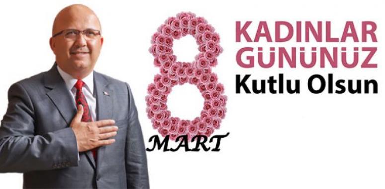 BAŞKAN ÇOBAN, KADINLAR GÜNÜ´NÜ KUTLAD