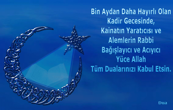 Mv. Ali Özkaya'nın Kadir Gecesi Mesajı