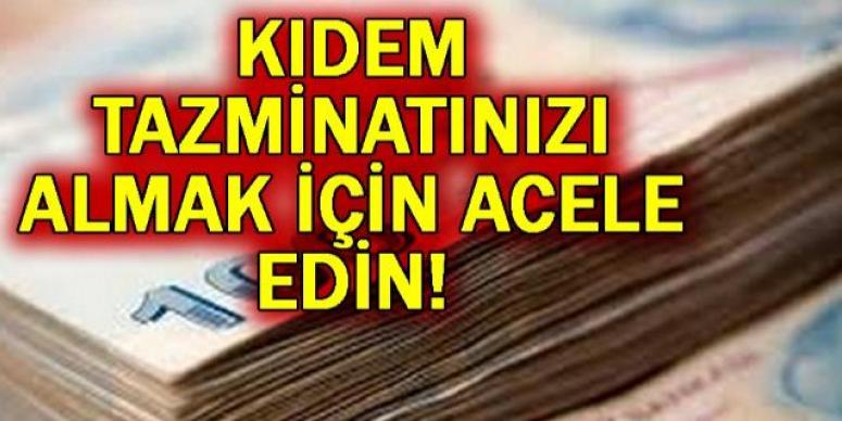 Kıdem tazminatında zamanaşımı süresi 10 yıl
