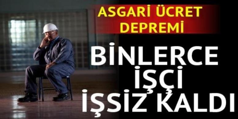 294 bin çalışan artan ‘asgari ücret’ yüzünden işten çıkarıldı