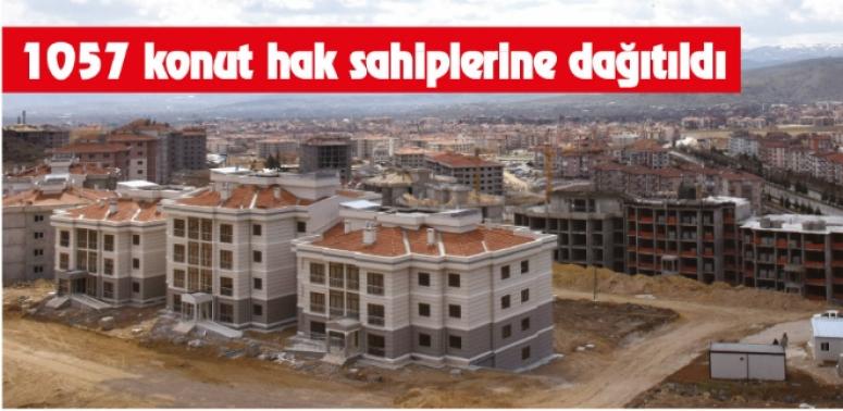 AFYON TOKİ KONUTLARI SAHİPLERİNİ BULDU