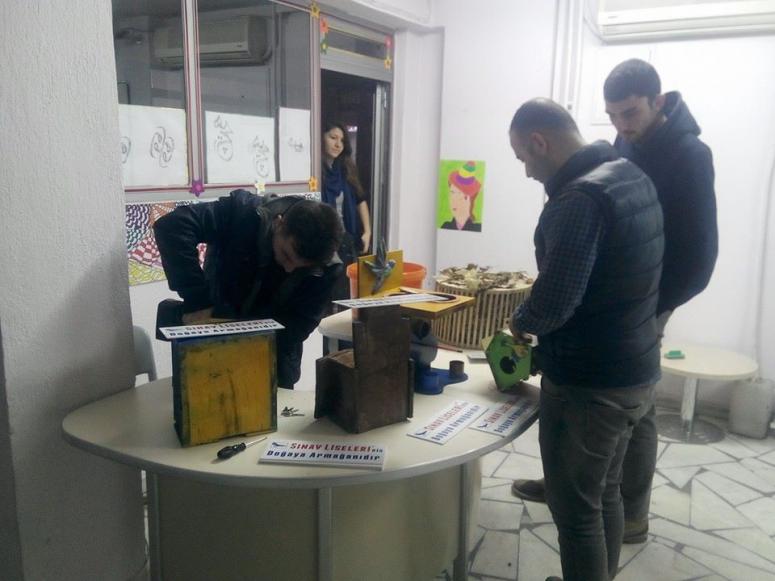 SINAV LİSESİ ÖĞRENCİLERİNDEN ANLAMLI PROJE!