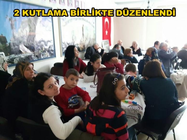 2 KUTLAMA BİRLİKTE DÜZENLENDİ