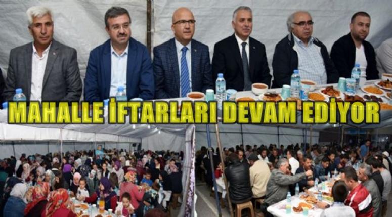 AFYON MAHALLE İFTARLARI DEVAM EDİYOR