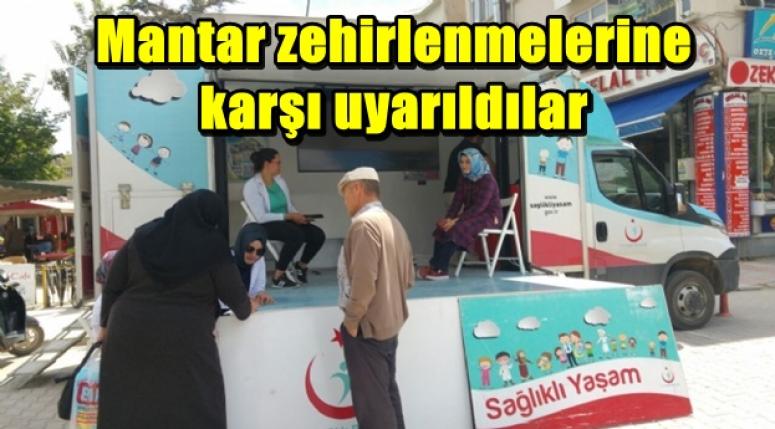 BOLVADİN Mantar zehirlenmelerine karşı uyarıldı