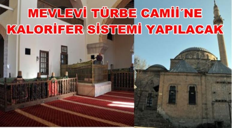 AFYON MEVLEVİ TÜRBE CAMİİ´NE KALORİFER SİSTEMİ YAPILACAK