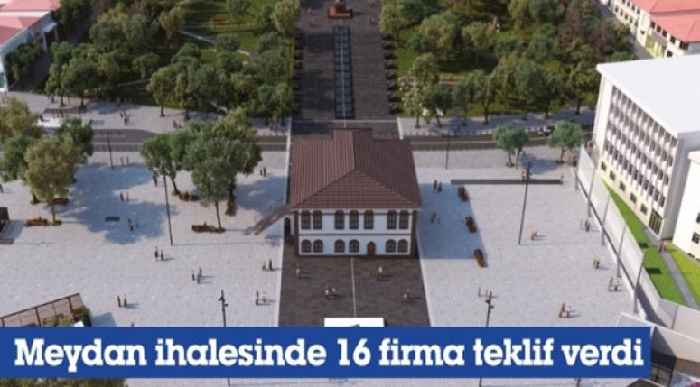 Afyonkarahisar Meydan ihalesinde 16 firma teklif verdi