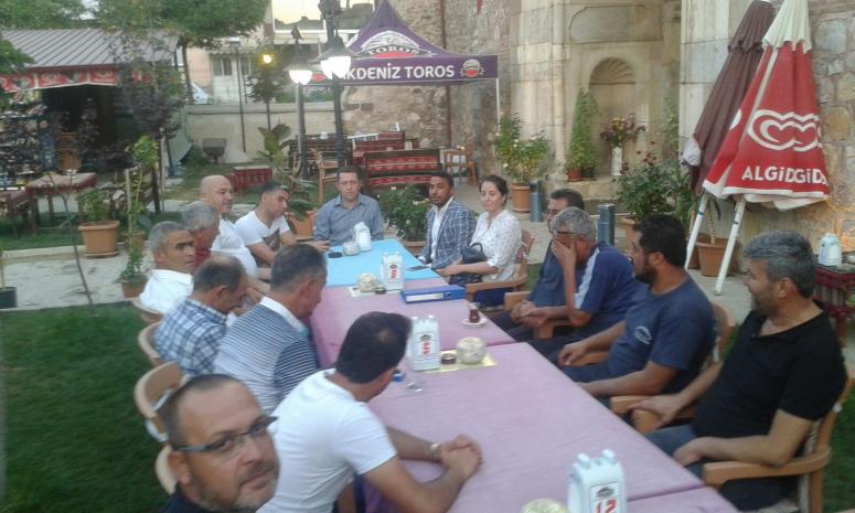 MHP ÇAY VE SULTANDAĞINDA BİR ARAYA GELDİ