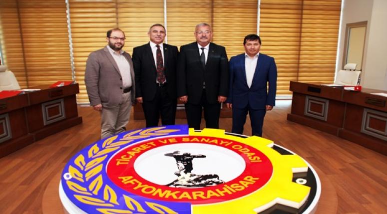 MUHARREM GÜNAY, ATSO’YU ZİYARET ETTİ