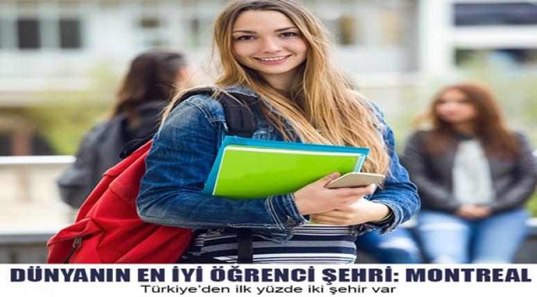 DÜNYANIN EN İYİ ÖĞRENCİ ŞEHRİ: MONTREAL