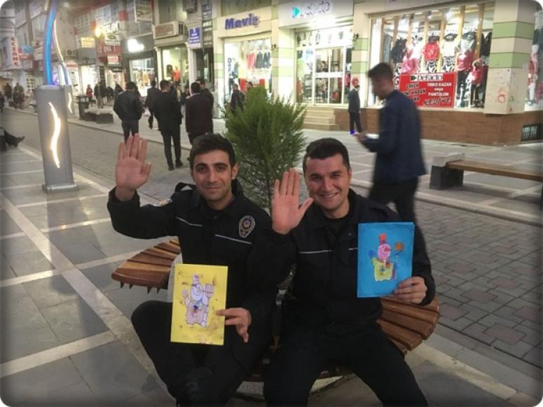 ÖZEL HAREKATÇILARA TEBRİK KARTI
