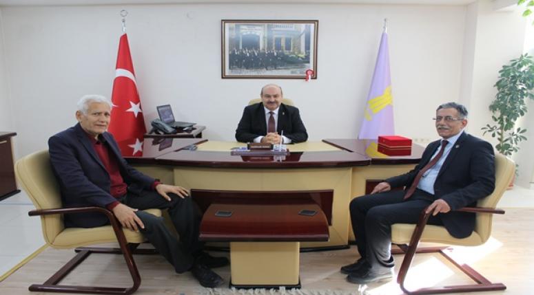 ÖMER YILDIRIM’DAN ESOB’A VEDA ZİYARETİ