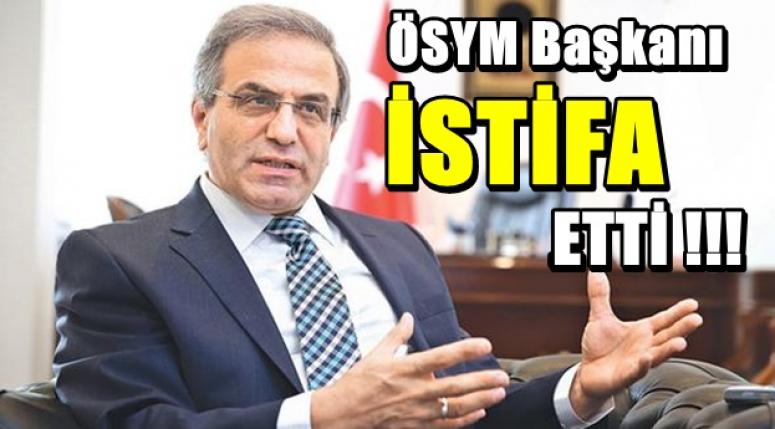 ÖSYM Başkanı Prof. Dr. Ömer Demir istifa etti