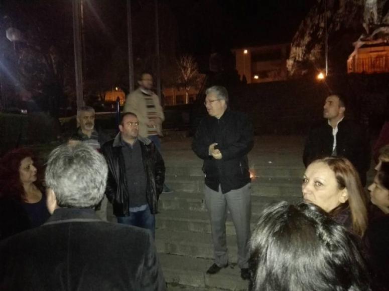 Teröre sessiz protesto