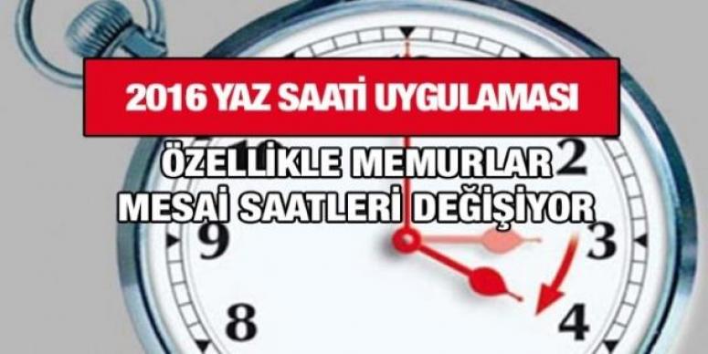 Yaz saati uygulaması başlıyor! Saatler ne zaman ileri alınacak?