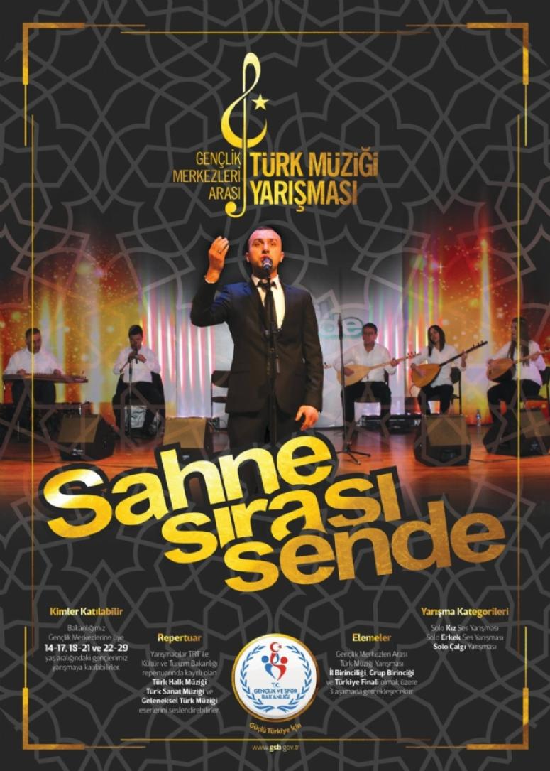 GENÇLİK MERKEZLERİNDE TÜRK MÜZİĞİ HEYECANI