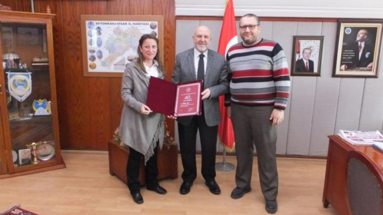 İGM Başkanı Salih SEL’e Meslektaş ziyareti
