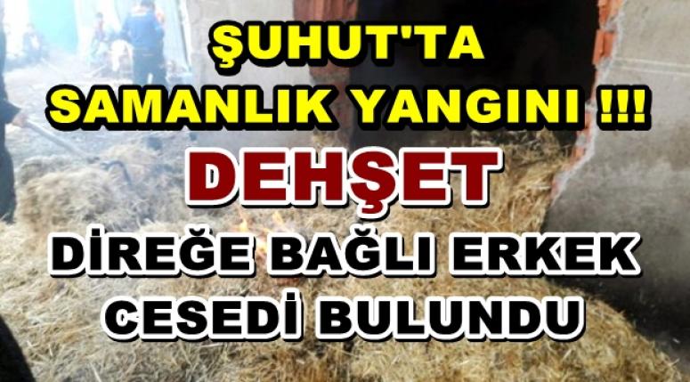 DİREĞE BAĞLI ERKEK CESEDİ BULUNDU !!!