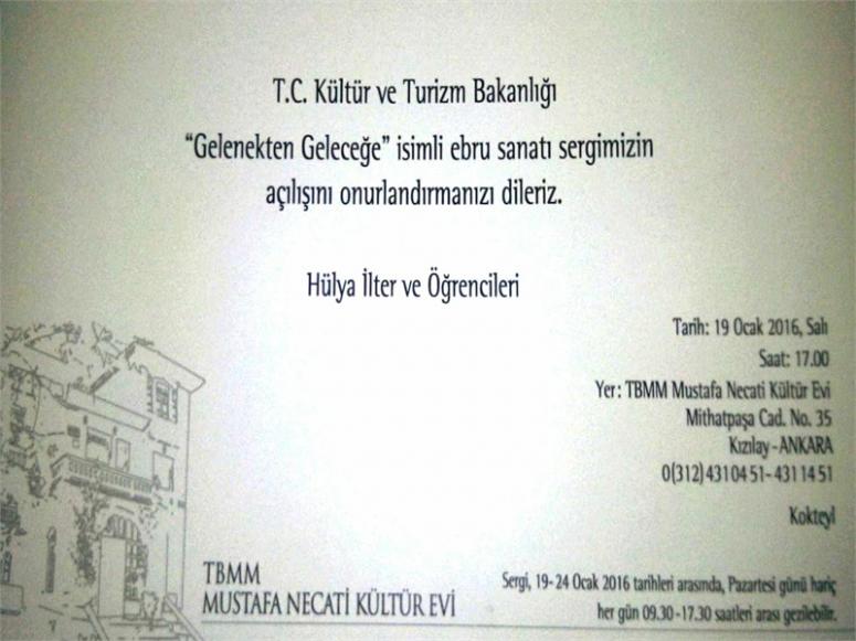 Gelenekten Geleceğe Ebru Sanatı