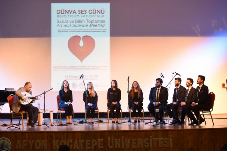 AKÜ'DE DÜNYA SES GÜNÜ KUTLANDI