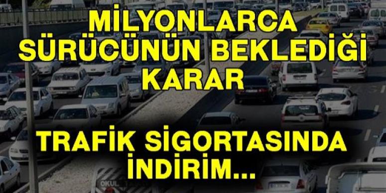 Araç Sigortasına İndirim Kapıda