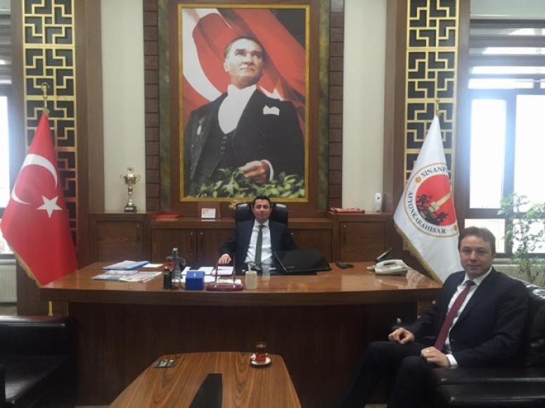 SİNANPAŞA KAYMAKAMI GÖREVİNE BAŞLADI